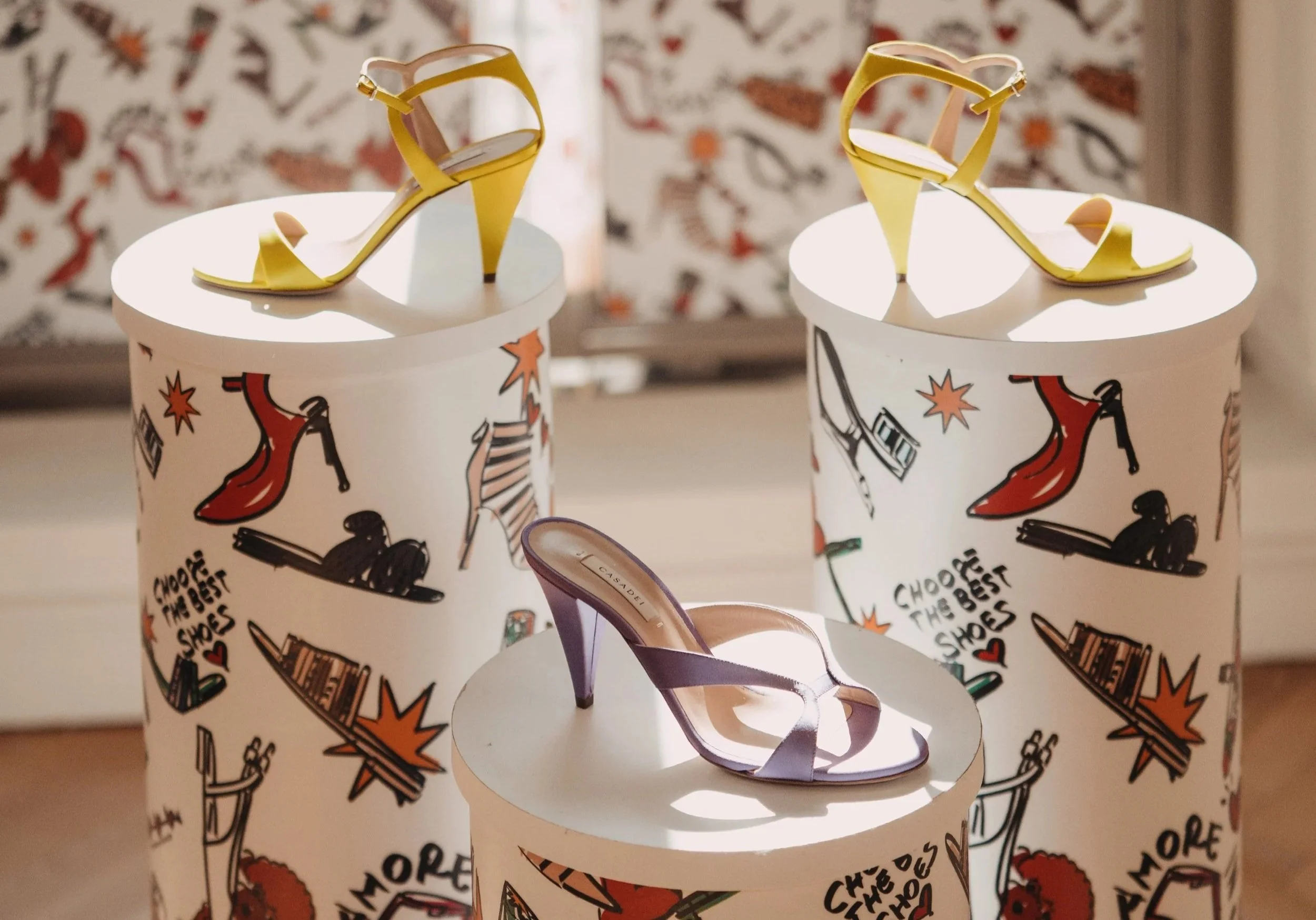 Deuxieme Classe CASADEI カサデイCHAIN SANDAL Sandal whit heel Argento Casadei - Le Follie Shop